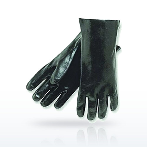 MCR Safety 6300 Economy Dipped PVC Gloves, Large, 14 in