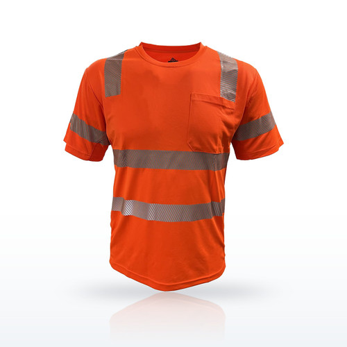 Reflective Apparel EcoChill 104CMPS Hi-Vis Shirts, ANSI Type R Class 3 Short