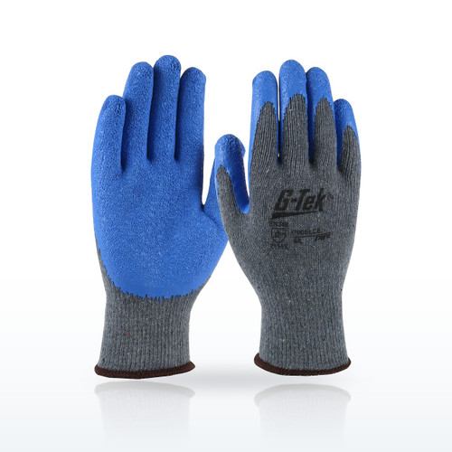 G-Tek 700SLCE Coated Gloves, Economy Light Weight Seamless Knit Polyester Glove