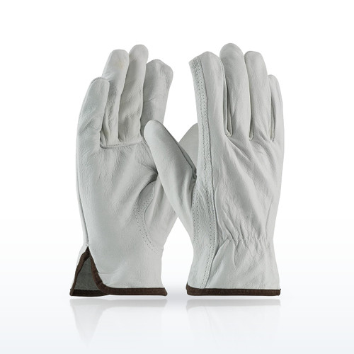 PIP 68-162 Economy Grade Top Grain Cowhide Leather Drivers Glove, Keystone Thumb