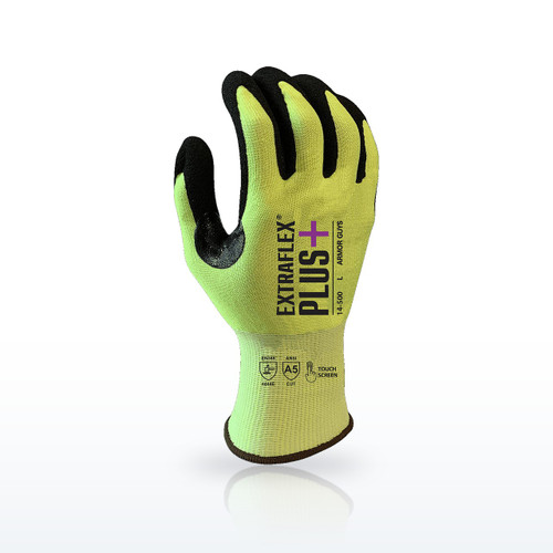 Armor Guys 14-500 Cut Resistant Gloves, ANSI A5, Foam Nitrile Coated