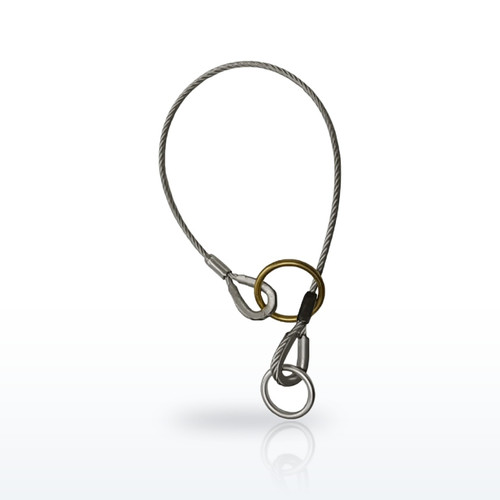 Duraseal™ Cable Sling with 3/8" Stainless Steel Wire Rope And Two Zinc-Plated