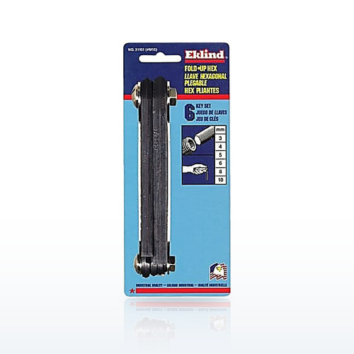 Eklind® Tool Metric Fold-Up Hex Key Sets