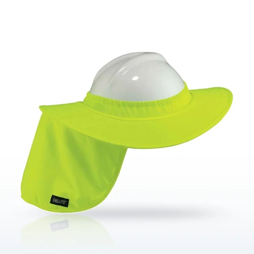 Ergodyne 12640 Sun Protection, Chill-Its Hard Hat Brim, Neck Shade