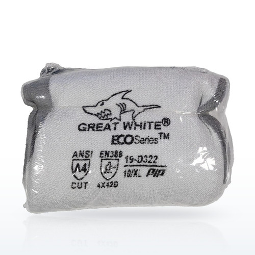 Great White 19-D322V Cut Resistant Gloves, ANSI A4