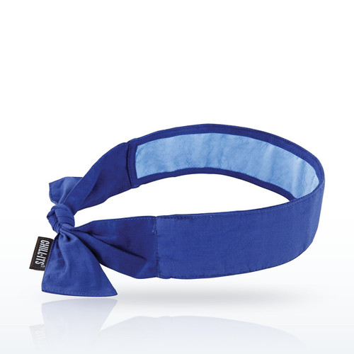 Ergodyne Chill-Its 6700CT Cooling Bandana - Blue