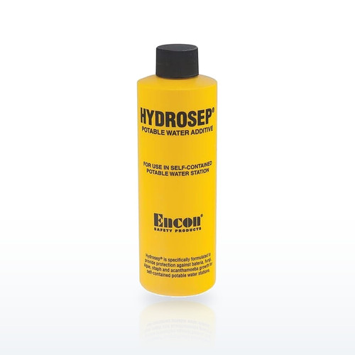 Encon 01110764 Hydrosep Water Additive for Portable Eyewash Stations, 8 oz