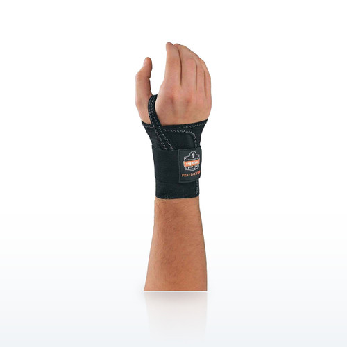 Ergodyne ProFlex 4000 Single Strap Wrist Brace, Right Hand - L