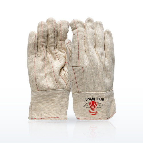Extra Heavy Weight Cotton Hotmill Glove with Felt Lining - Band Top - No Print