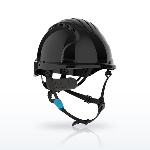 Evolution® Deluxe 6252 Vented, Short Brim Safety Helmet with HDPE Shell