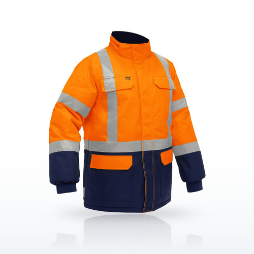 Bisley Extreme Cold 343M6450X Cold Weather Wear, ANSI Type R Class 3 Jacket