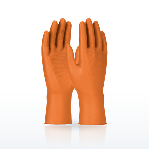 Engage Extended Use Ambidextrous Nitrile Glove with Textured Fish Scale Grip