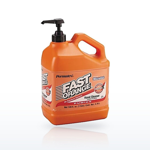 Permatex 25219 Fast Orange Pumice Lotion Hand Cleaner, Citrus, Bottle