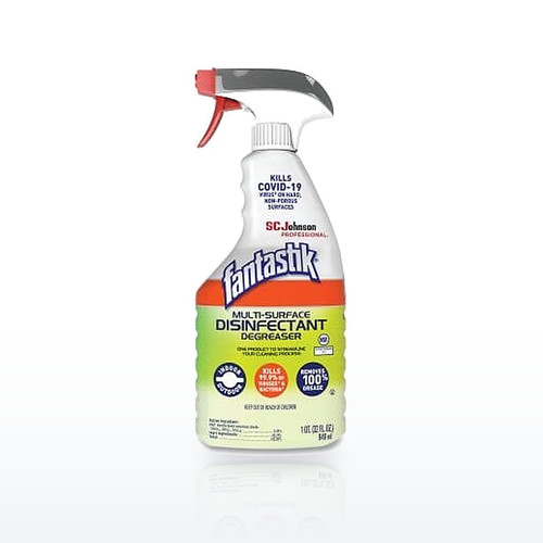 fantastik 311836 Multi-Surface Disinfectant Degreaser, 32 oz, Trigger Bottle