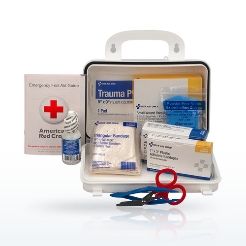 First Aid Only 10 Person Bulk Plastic First Aid Kit, OSHA Complaint
