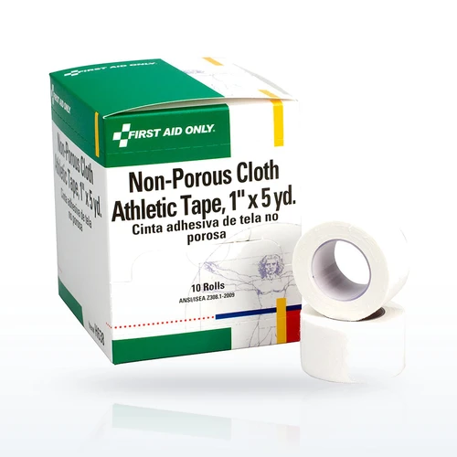 First Aid Only H638 Bandages & Dressings, 1x5 yd. Cloth Athletic First Aid Tape