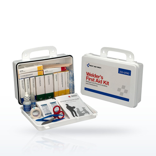 First Aid Only 16 Unit Welders First Aid Kit, Plastic Case