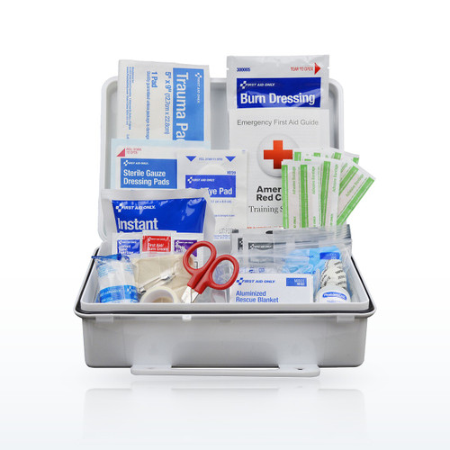 First Aid Only 91324 25 Person ANSI A Plastic First Aid Kit