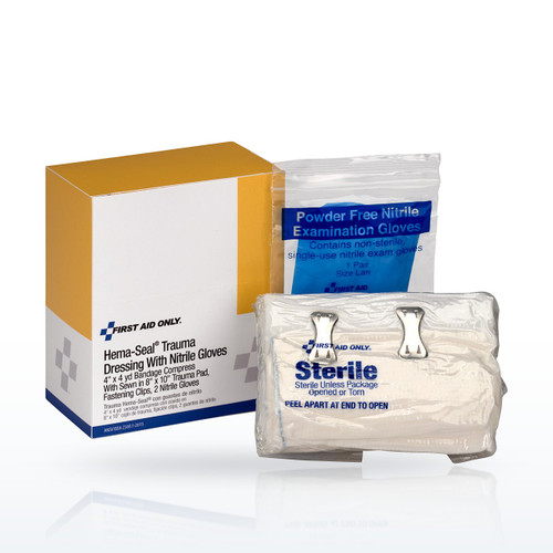 First Aid Only 5"x9" Hema-Flex Bandage Compress