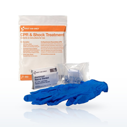 First Aid Only 4 Piece First Aid Triage Pack - CPR and Shock Kit