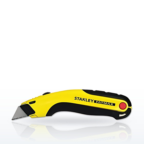 FATMAX® Retractable Utility Knife, 6-5/8 in L, Carbon Steel, Metal/Rubber