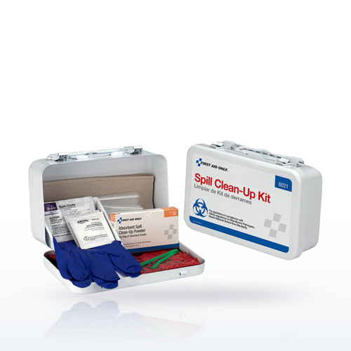 First Aid Only 6021-S Sorbent Kits, 21 Piece Blood borne Pathogen Spill Clean-Up