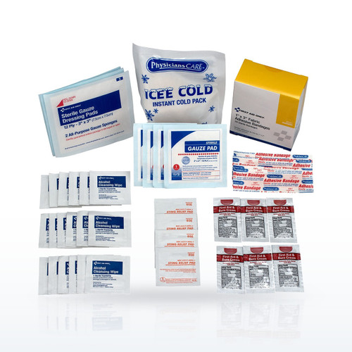 First Aid Only Basic First Aid Refill Kit: 95 Pieces