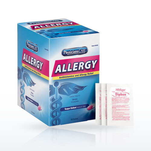 First Aid Only Allergy Tablets, 50 Count