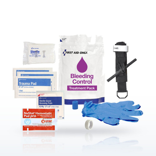First Aid Only 91166 First Aid Kits, Bleeding Control Treatment Pack