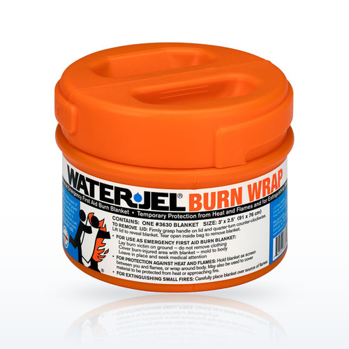 First Aid Only 36"x30" WaterJel Burn Wrap Canister