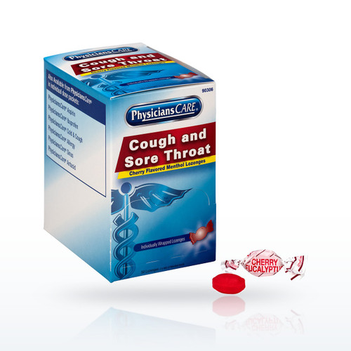 First Aid Only 90306 Non-Prescription Medications, Cherry Flavor Cough & Throat