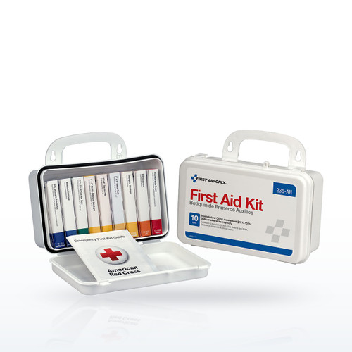 First Aid Only First Aid Kit, Plastic Case, OSHA Compliant