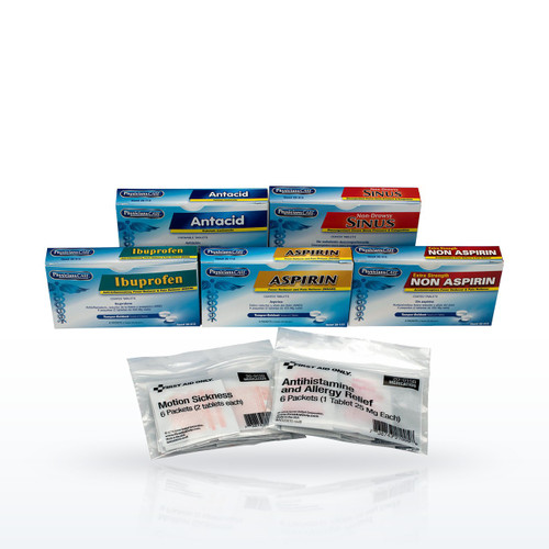 First Aid Only 78 Piece First Aid Triage Pack - Necessary Medications