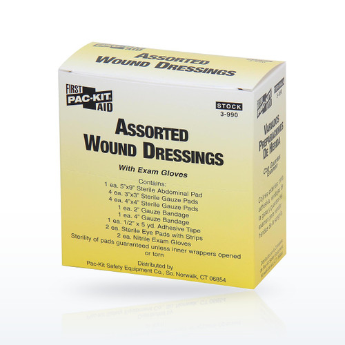 First Aid Only 3-990 Bandages & Dressings, Large Wound Dressing Pack