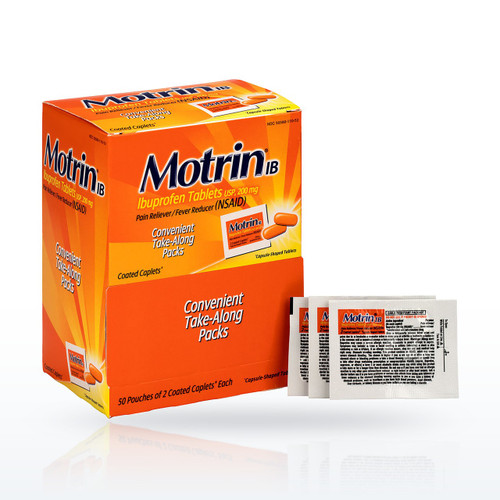 First Aid Only 13367 Non-Prescription Medications, Motrin Ibuprofen Indiv.