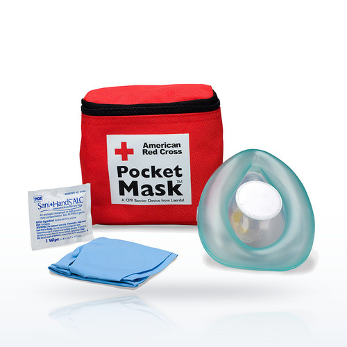 First Aid Only 363015 CPR & AED, CPR Pocket Mask Soft C