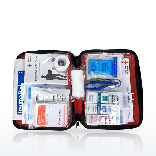 First Aid Only Red Cross Ready Fabric First Aid Kit