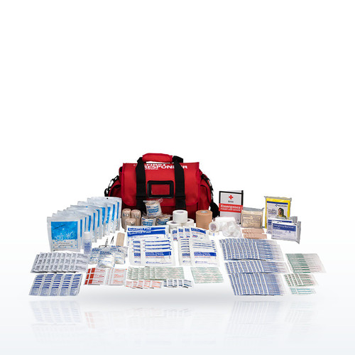 First Aid Only Extreme Sports 390 Piece First Aid Kit, Fabric Case