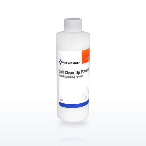 First Aid Only Spill Clean-Up Powder, 8 oz. Pour Bottle