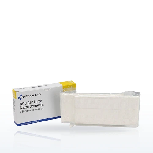 First Aid Only 3-00 Bandages & Dressings, Gauze Compress