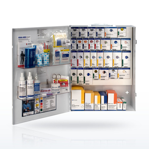 First Aid Only 90829 First Aid Cabinets & Stations, 150 Person XL Metal