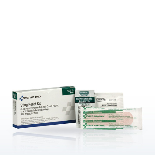 First Aid Only Sting Reflief Kit, Unit Box