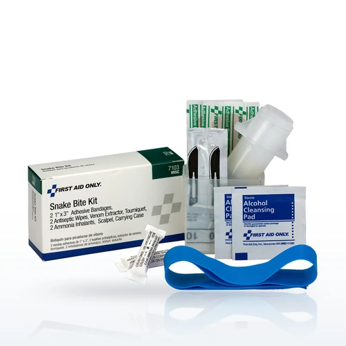 First Aid Only Snake Bite First Aid Kit, 10 pieces