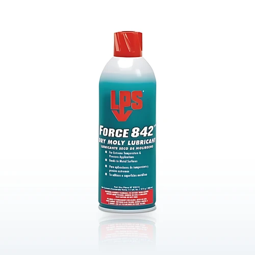 LPS 2516 Dry Lubes, Force 842° Dry Moly Lubricant, 16 oz Aerosol Can