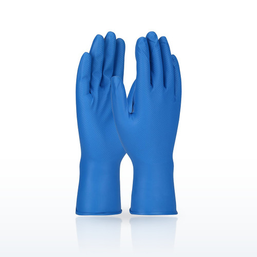 Grippaz Food Plus 67-308 Disposable Gloves, Nitrile Coated