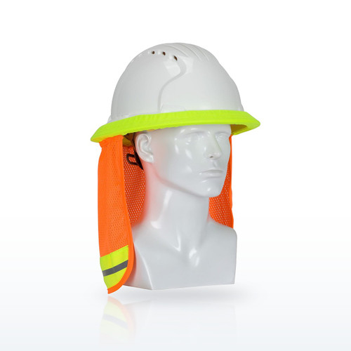 PIP 396-700FR Sun Protection, FR Treated Hi-Vis Hard Hat Neck Shade