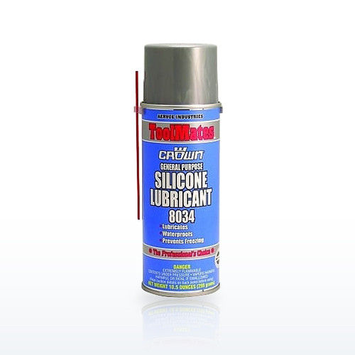 Crown 8034 General Purpose Silicone Lubricants, 16 oz Aerosol Can