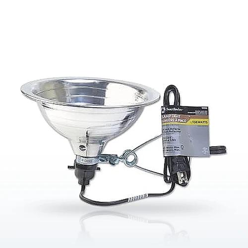Southwire 151 Work Lights, Flood & Clamp Lamp, Vented Aluminum Reflector