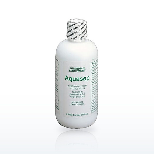 Guardian Equipment AquaGuard Gravity-Flow Eye Wash Refill, 8 oz