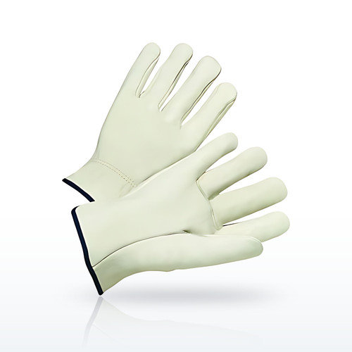 Anchor Brand 990I Grain Cowhide Driver Gloves, Unlined, Natural